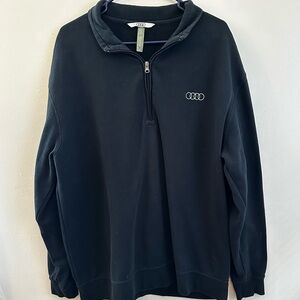 Audi Men’s Quarter Zip Sweatshirt Size XL
